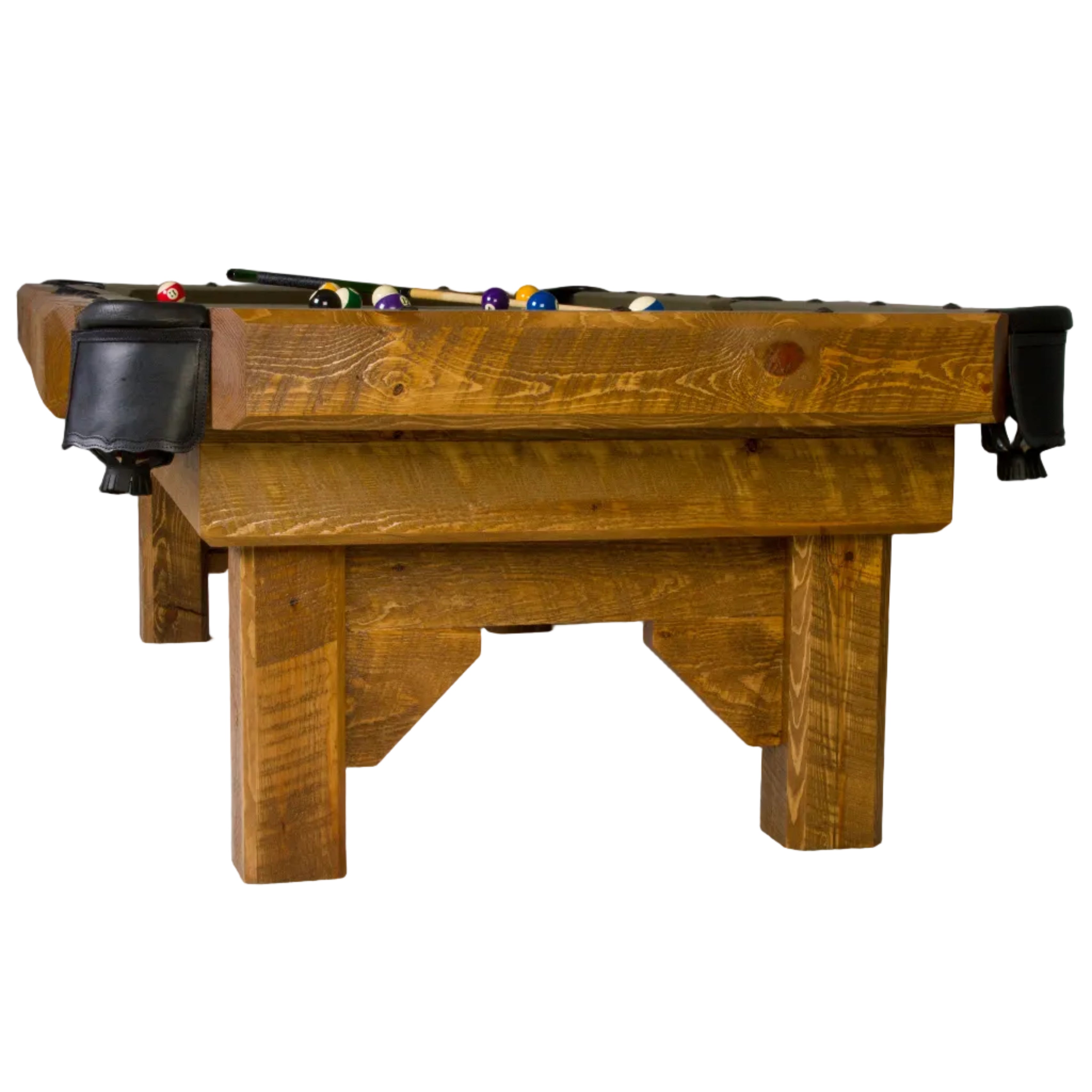 Barnwood Timber Lodge Pool Table