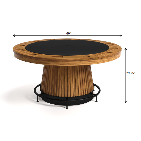 Prohibition 60" Poker Table