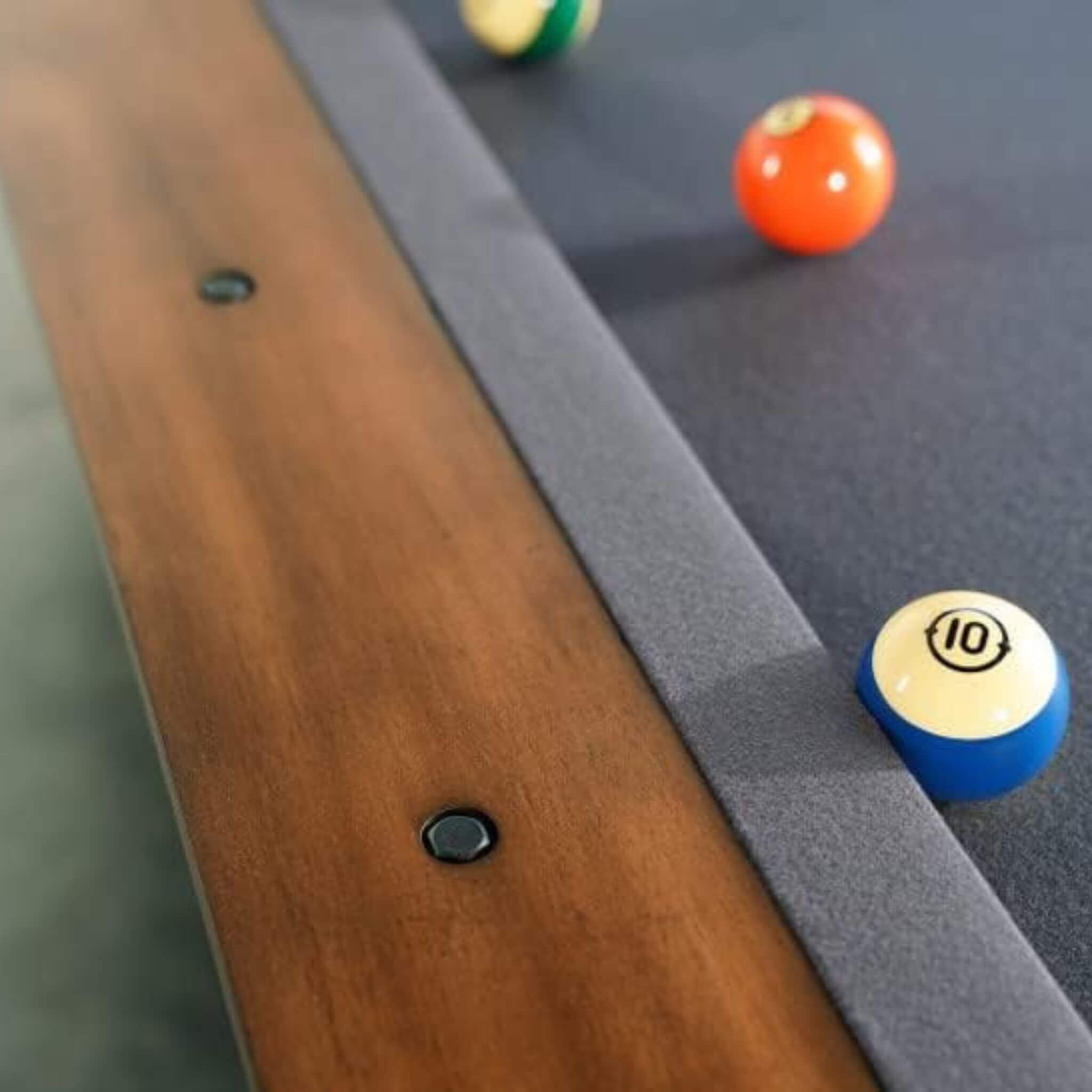8FT Premium Professional Presli Slate Native Acacia Solid Wood Billiard Pool Table