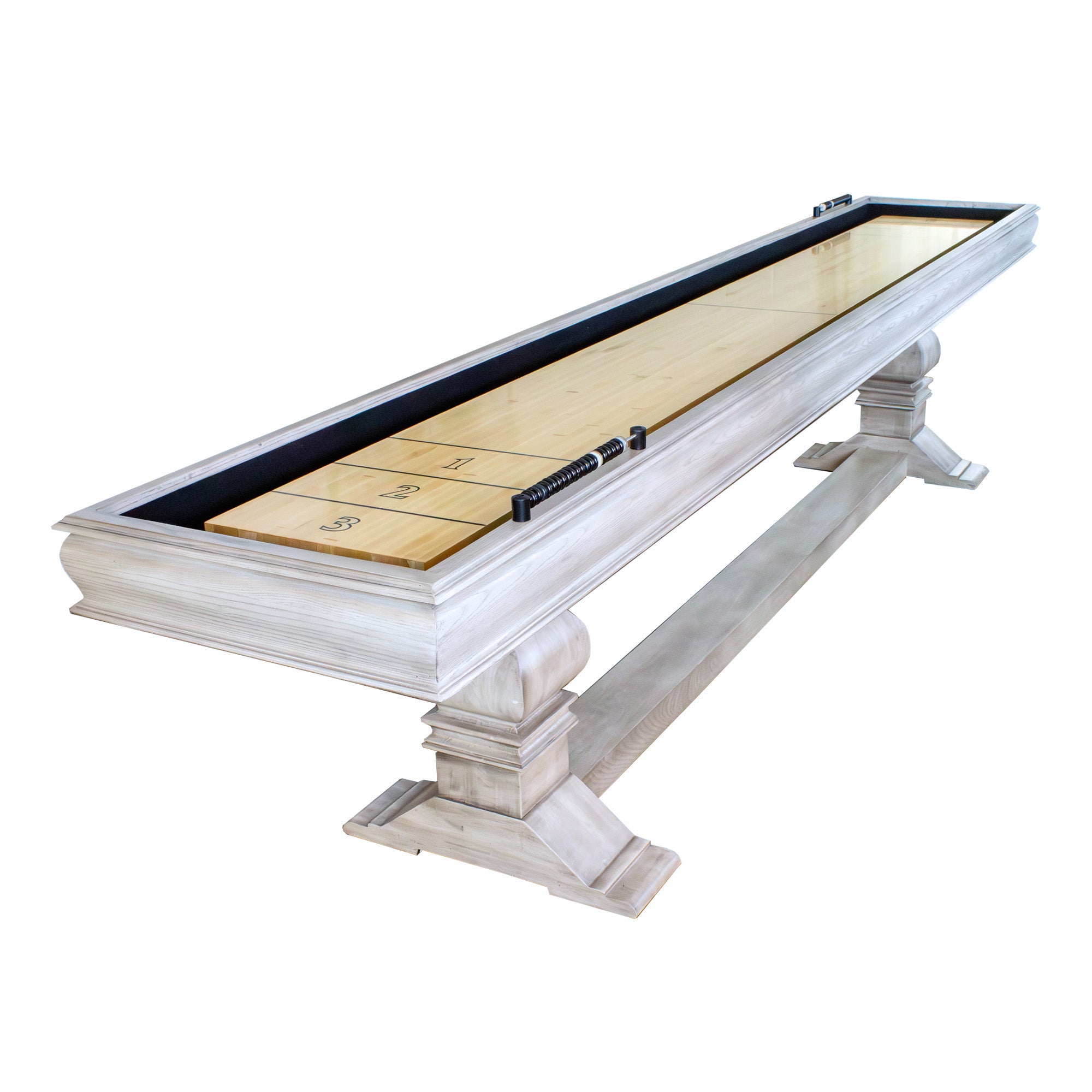 Montecito 12-Ft Shuffleboard Table - Driftwood