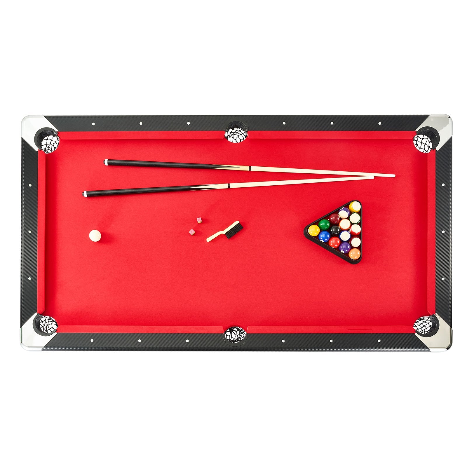 7 ft Foldable Portable Billiards Table with Complete Accessories