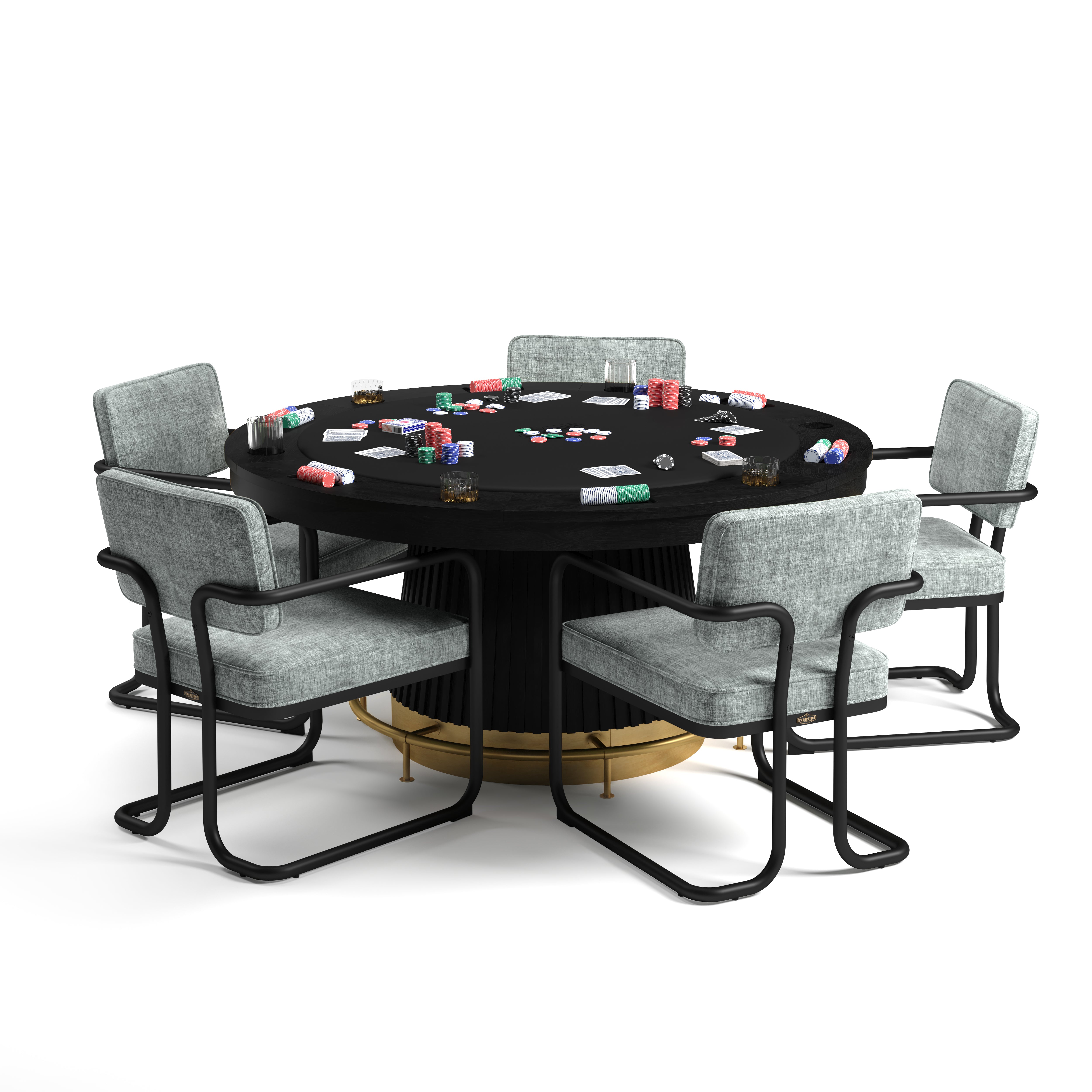 Prohibition 60" Poker Table
