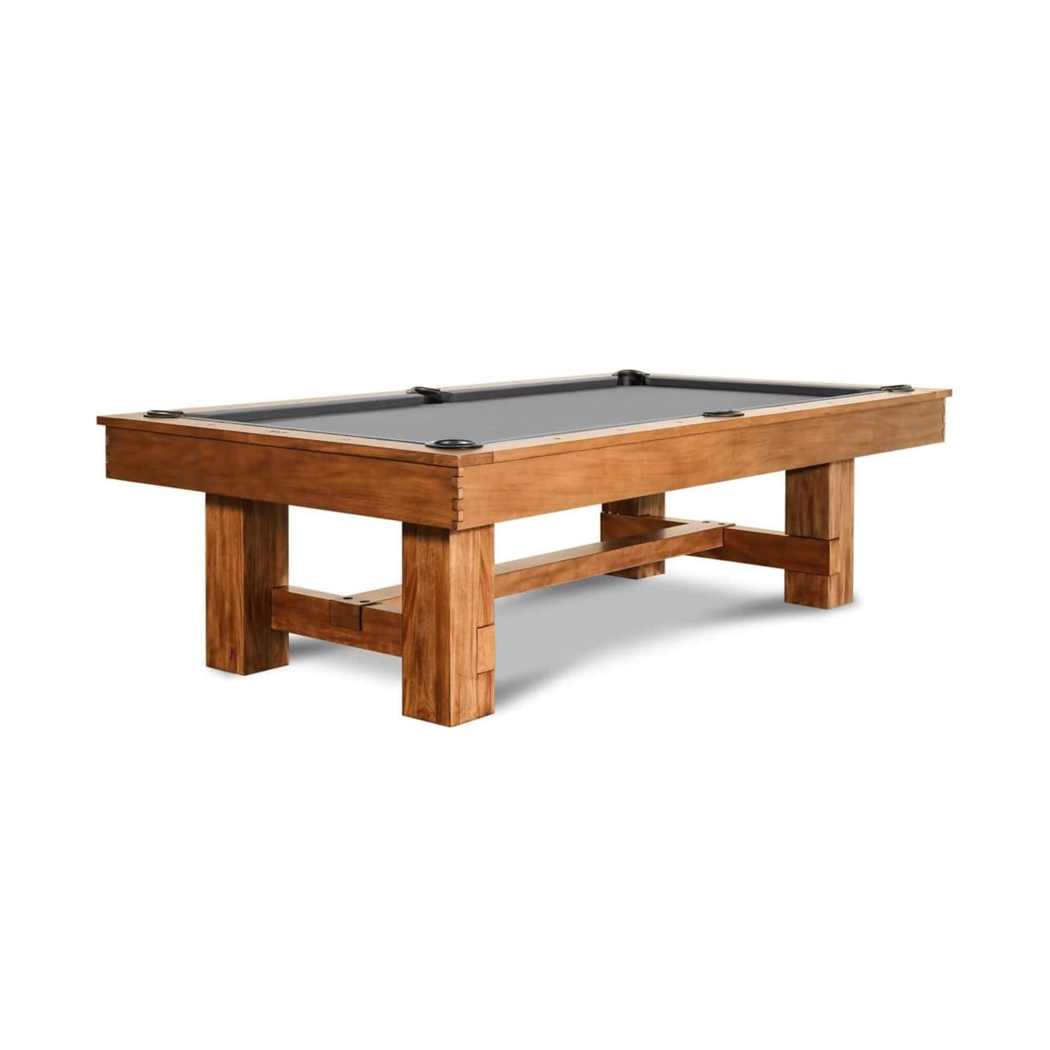 8FT Premium Professional Presli Slate Native Acacia Solid Wood Billiard Pool Table